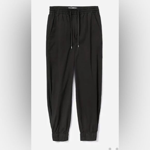 EVERLANE Black Jogger Organic Cotton The Easy Jogger Pants - Picture 2 of 11